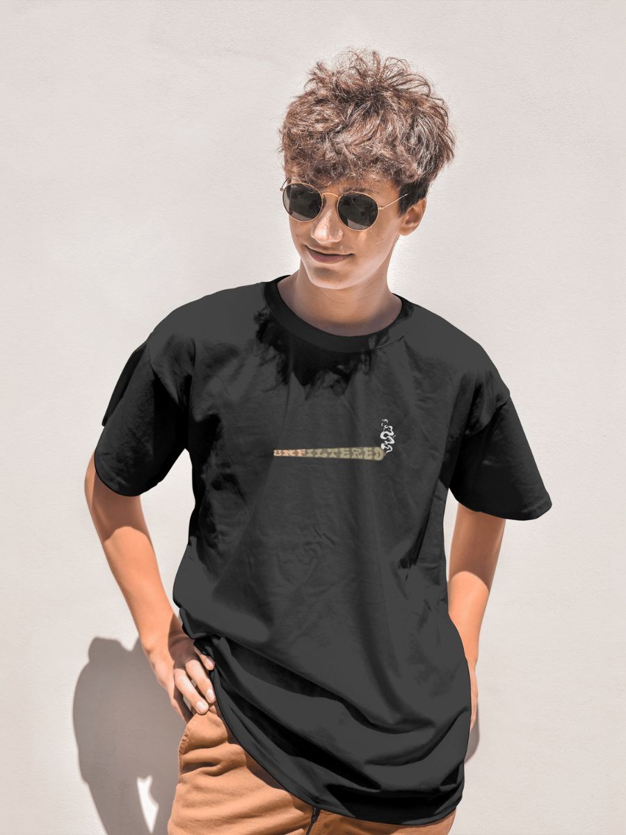 Unfiltered Black Tshirt