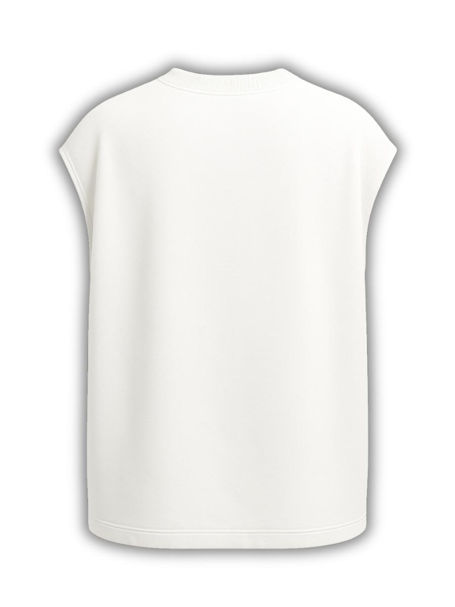 BLANK CANVAS SOLID HEAVYWEIGHT OVER SIZED TANK