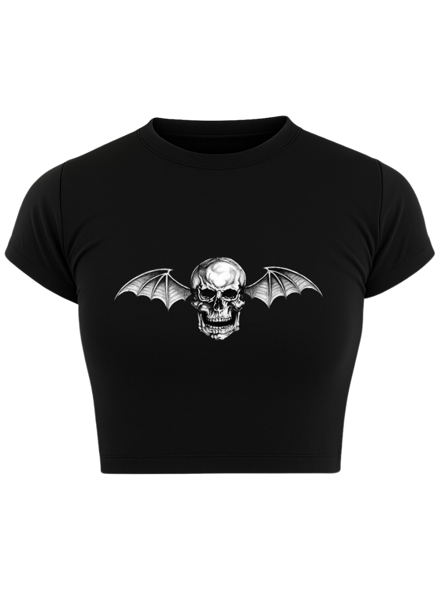 DEATHBAT Black Baby Tee