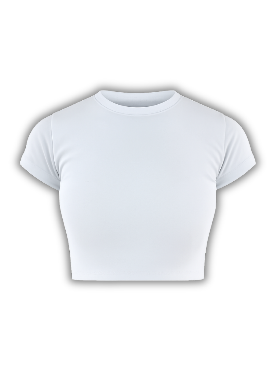 THE WHITE SOLID Baby Tee