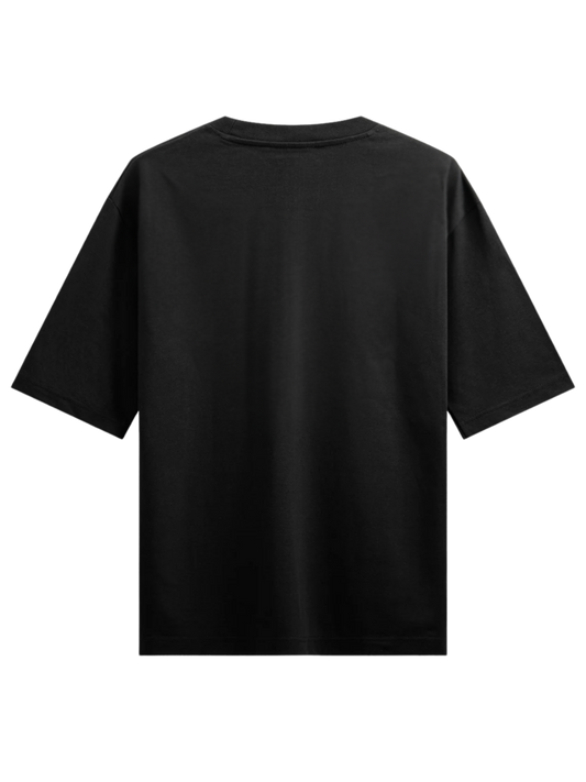 ZFG BLACK LIGHTWEIGHT OVERSIZED T-SHIRT