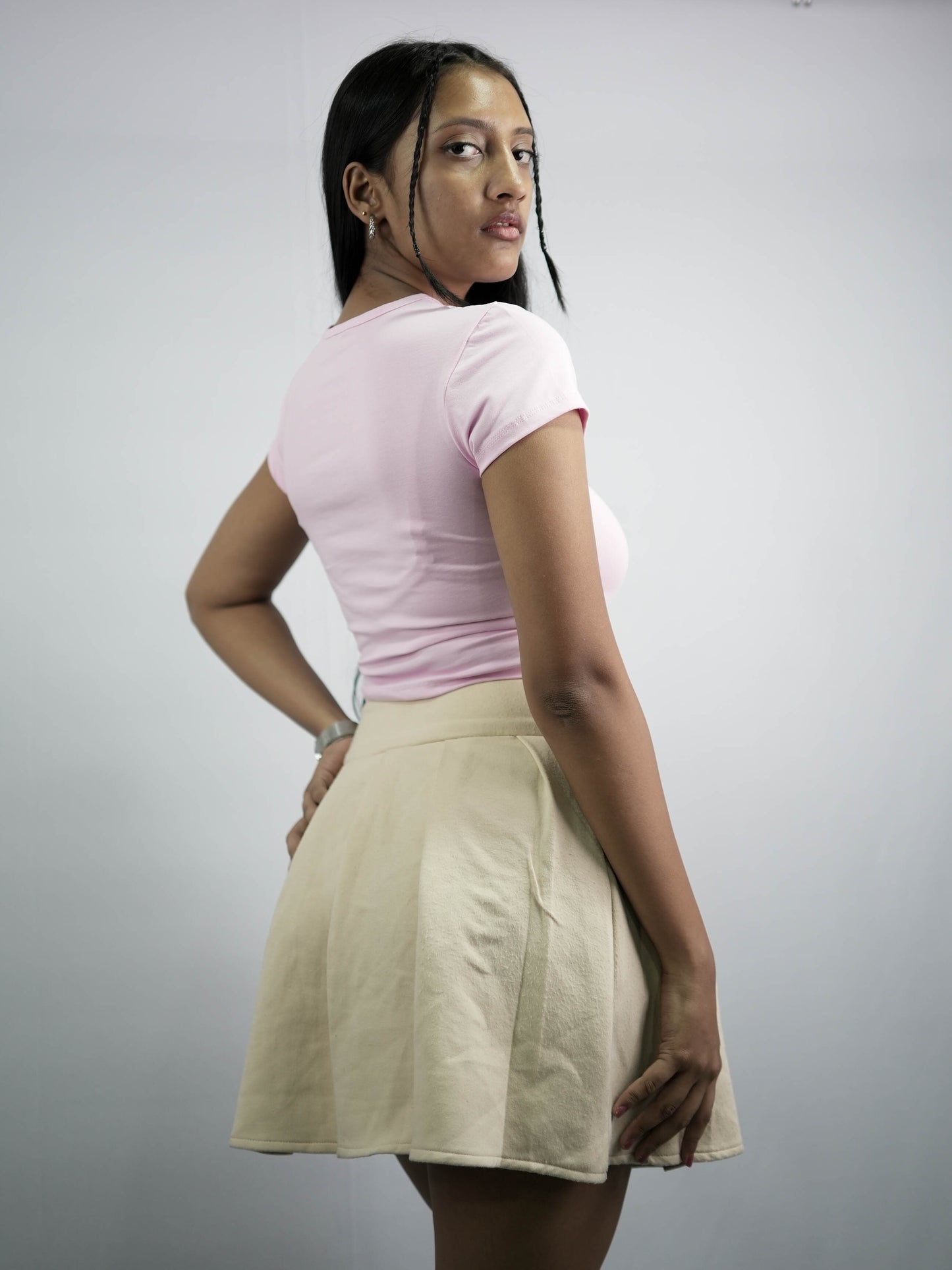 SNACKCIDENT PRONE Baby Pink Baby Tee