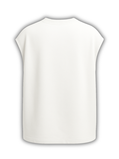 BLANK CANVAS SOLID HEAVYWEIGHT OVER SIZED TANK