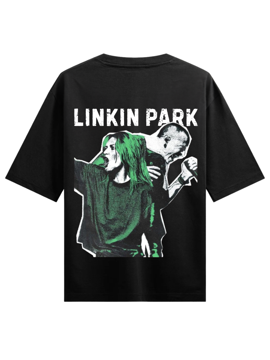 LINKIN PARK LIMITED Black Oversized T-shirt