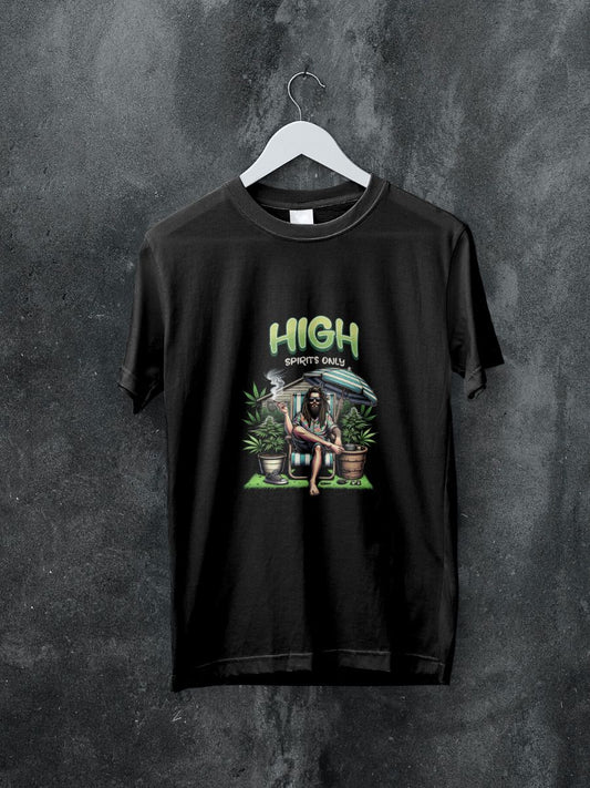 High Spirits Black Tshirt