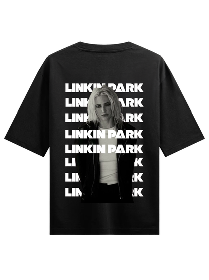 LINKING PARK COLLECTOR Black Oversized T-shirt