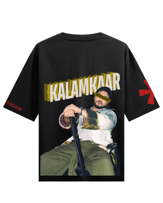 RAFTAAR ‘KALAMKAAR’ LIGHTWEIGHT OVER SIZED T-SHIRT