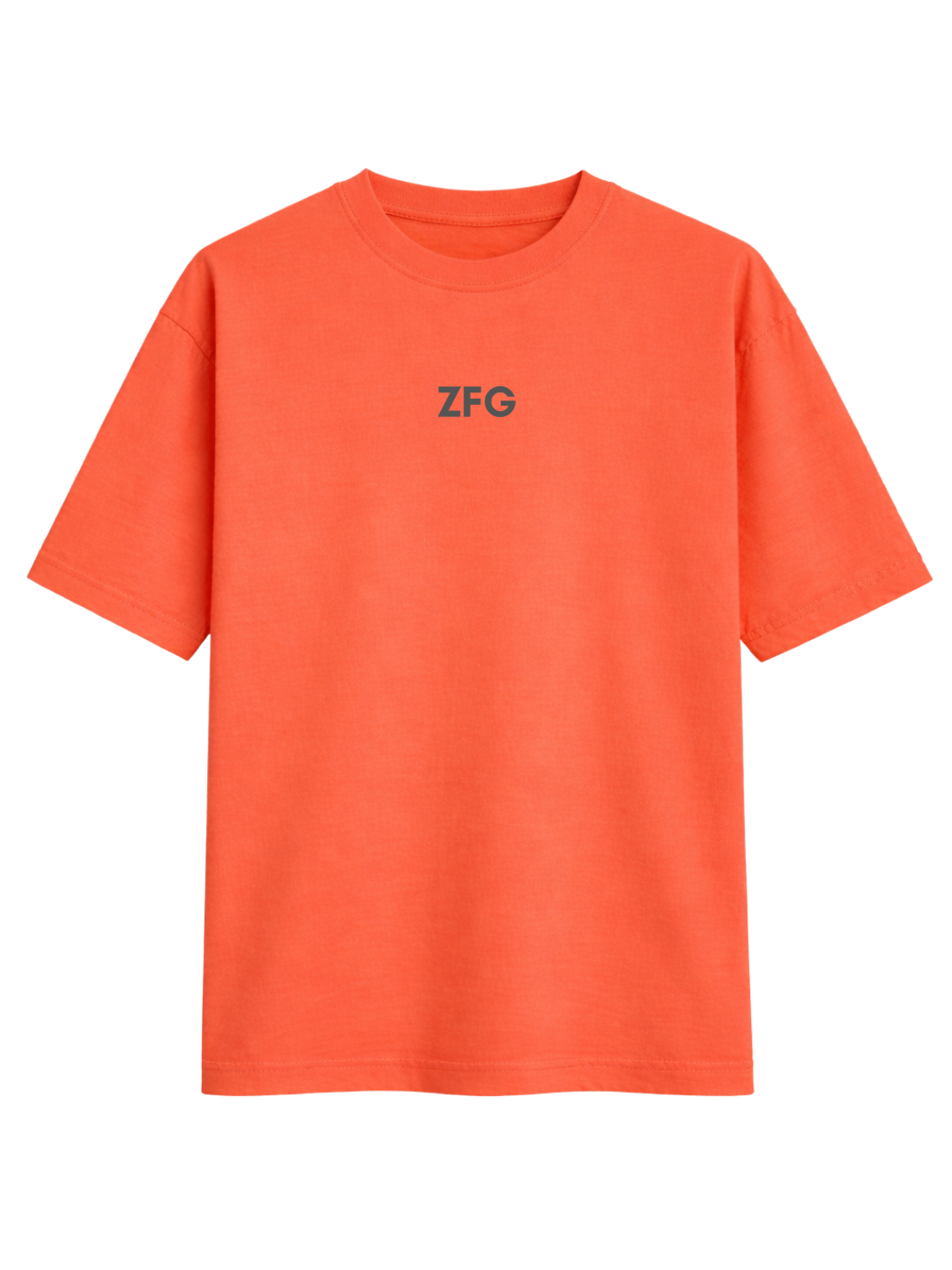 ZFG PEACH LIGHTWEIGHT OVERSIZED T-SHIRT