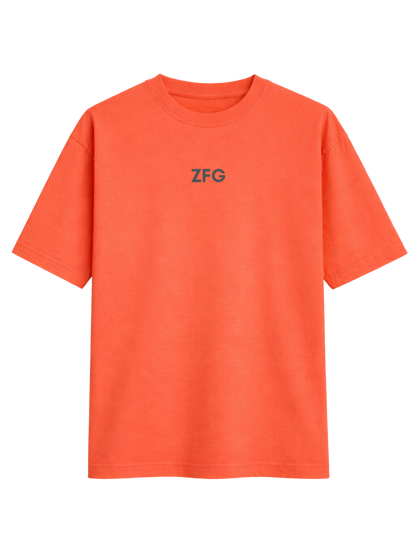 ZFG PEACH LIGHTWEIGHT OVERSIZED T-SHIRT