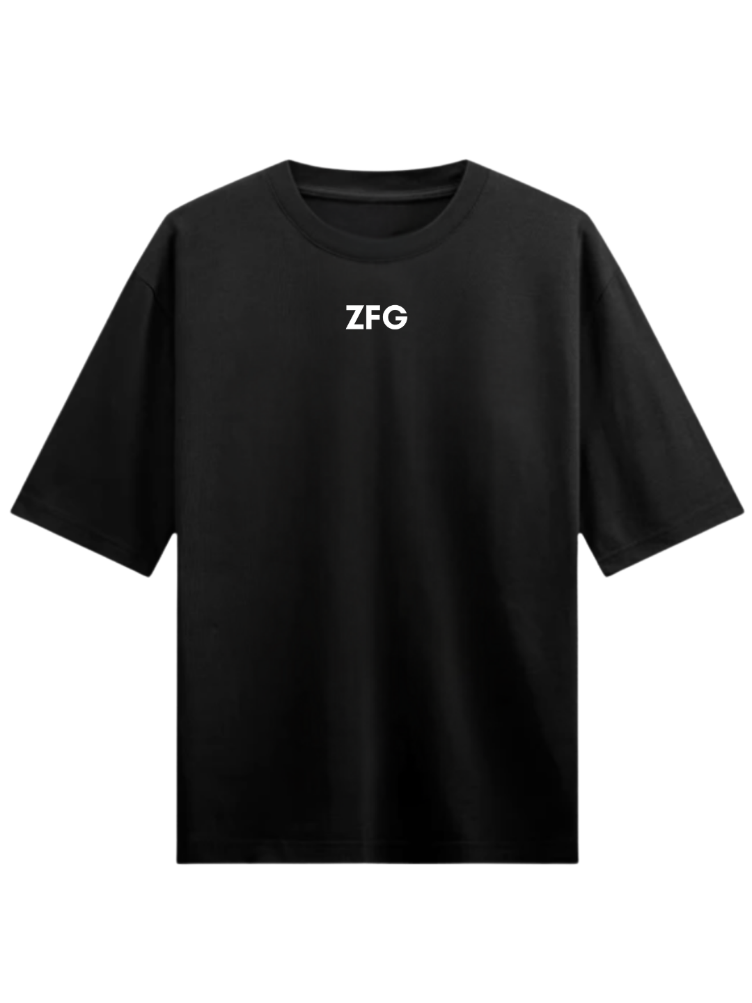 ZFG BLACK LIGHTWEIGHT OVERSIZED T-SHIRT