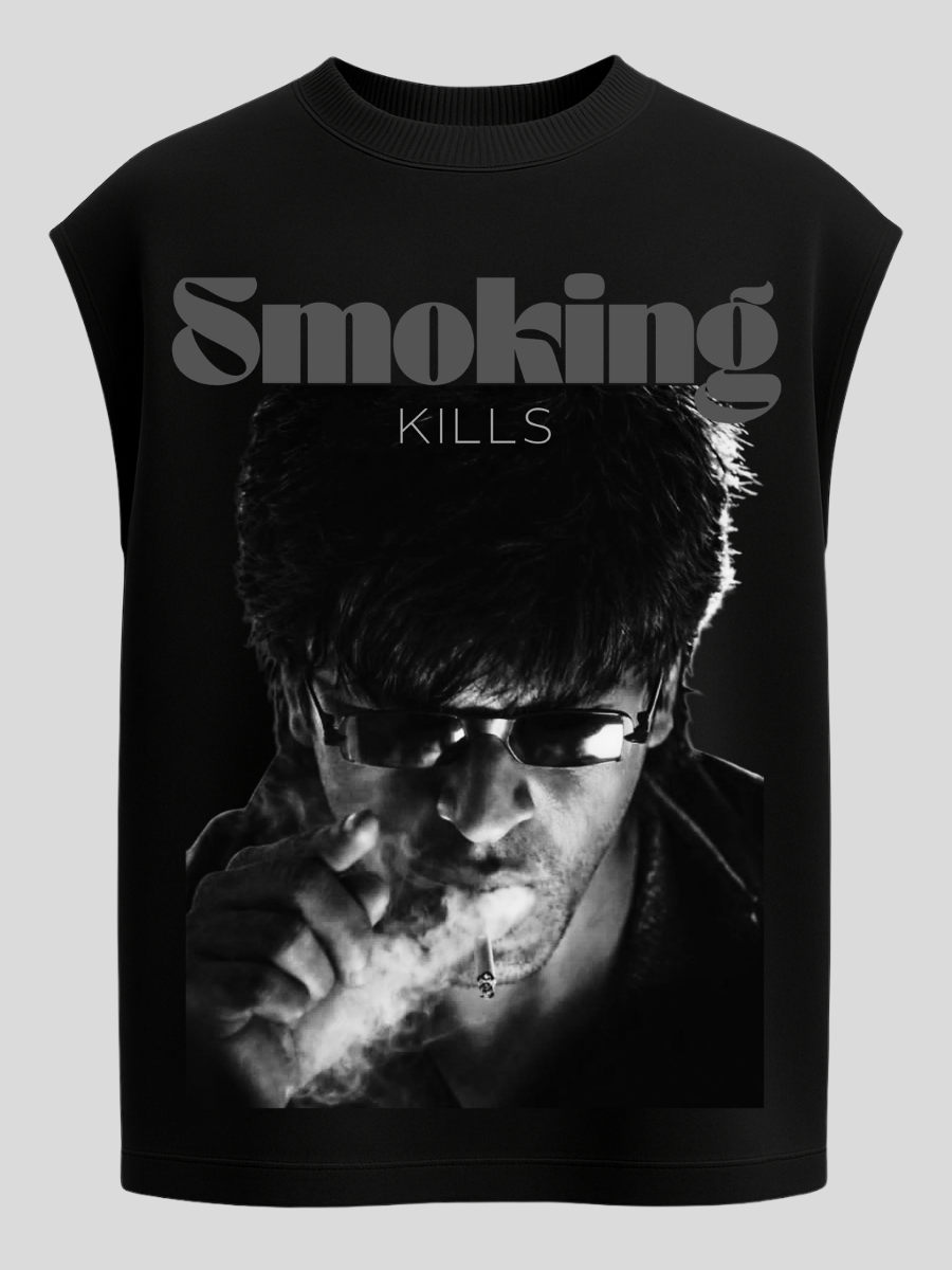 SMOKING KILLS HEAVYWEIGHT OVER SIZED TANK