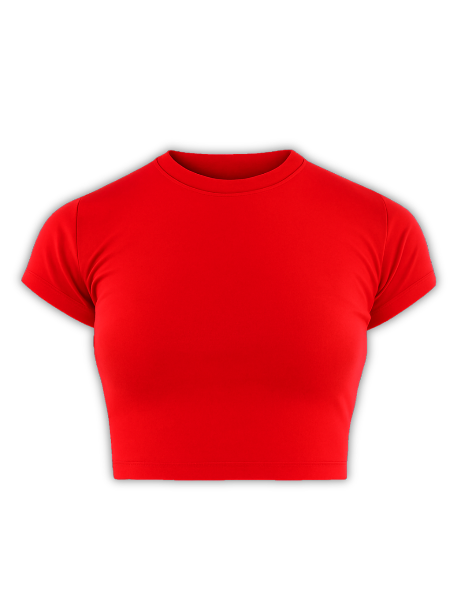 THE RED SOLID Baby Tee