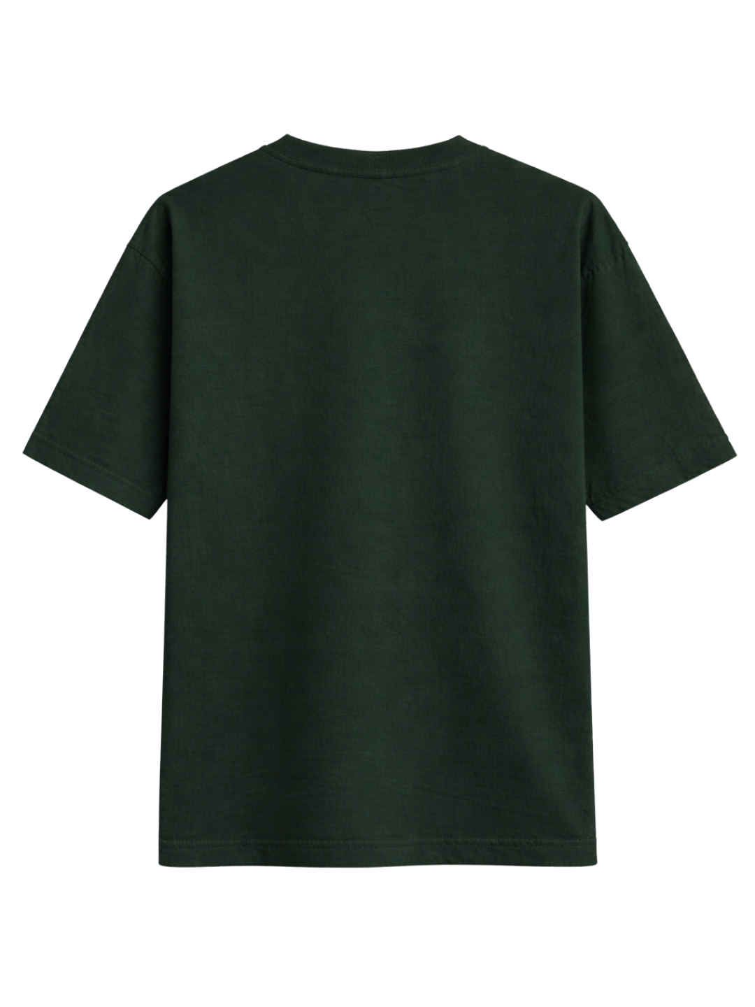 ZFG DARK GREEN LIGHTWEIGHT OVERSIZED T-SHIRT