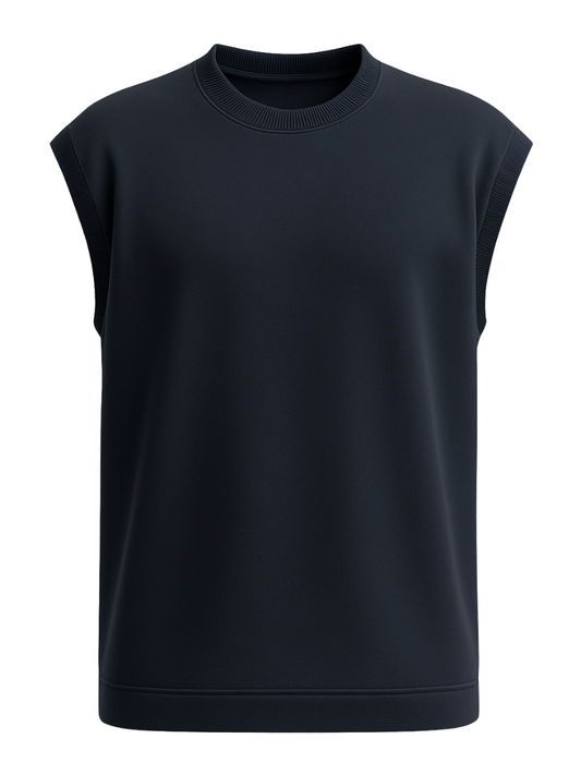 PEARL BLUE SOLID Oversized Tank