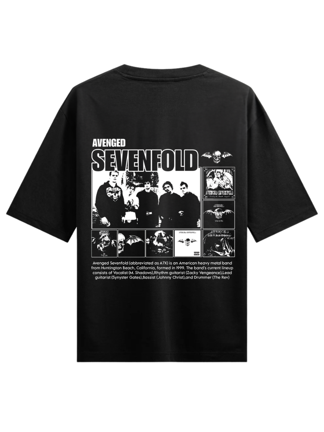 SEVENFOLD FOREVER LIGHTWEIGHT OVERSIZED T-SHIRT