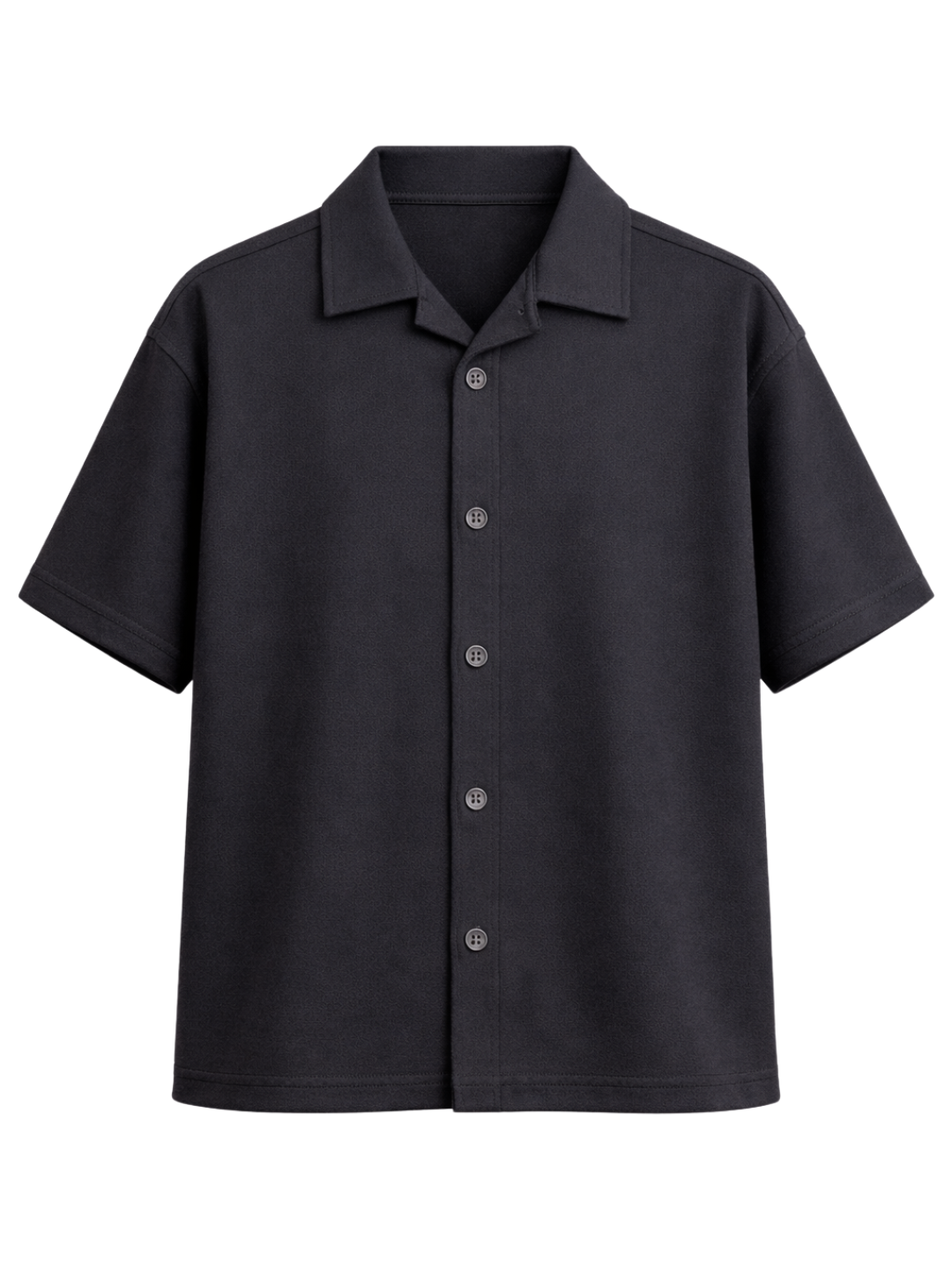 GREY TERRY BOX-FIT HEAVYWEIGHT SHIRT