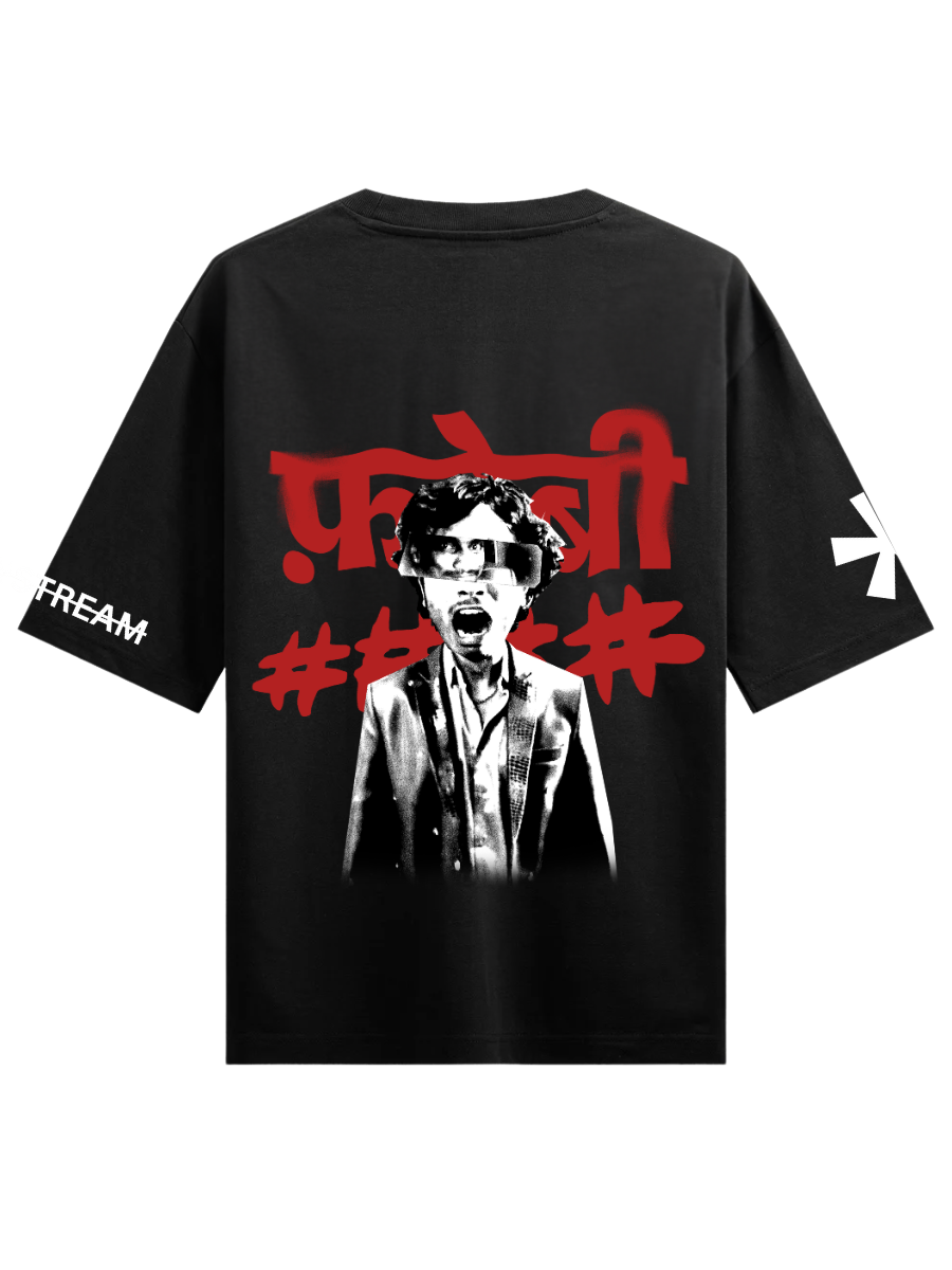 CHAAR DIWARI 'FAREBI' Oversized T-shirt