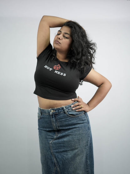 HOT MESS Baby Tee