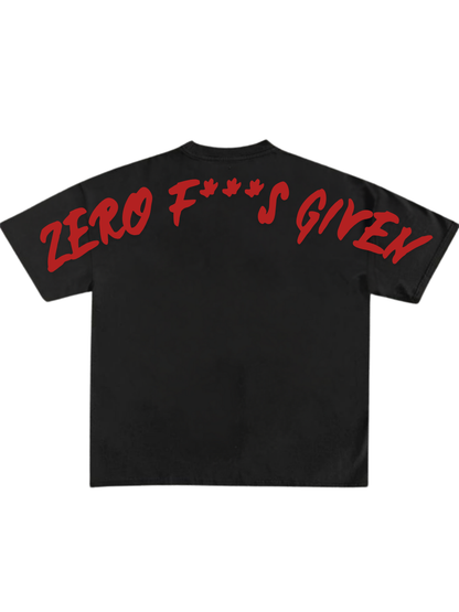 ZERO F***S GIVEN Oversized T-shirt